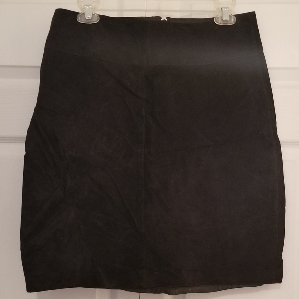 Interim Suede black skirt